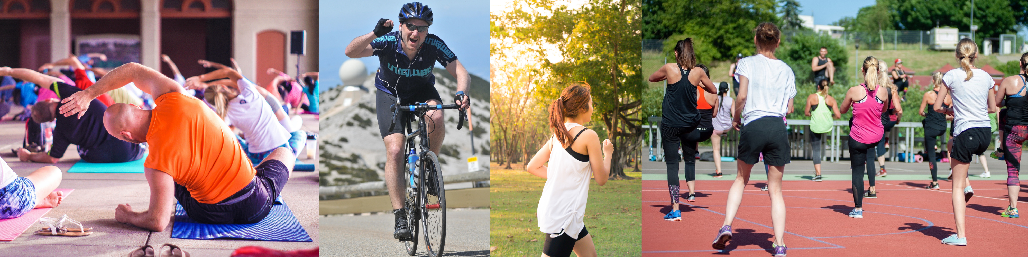 Yoga, Radfahren, Laufen – beim muko.move sind alle Sportarten erlaubt.